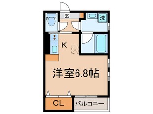 C＆D　apartment　Ⅱの物件間取画像